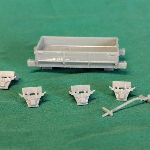 SER D.1741 dumb buffered ballast wagon