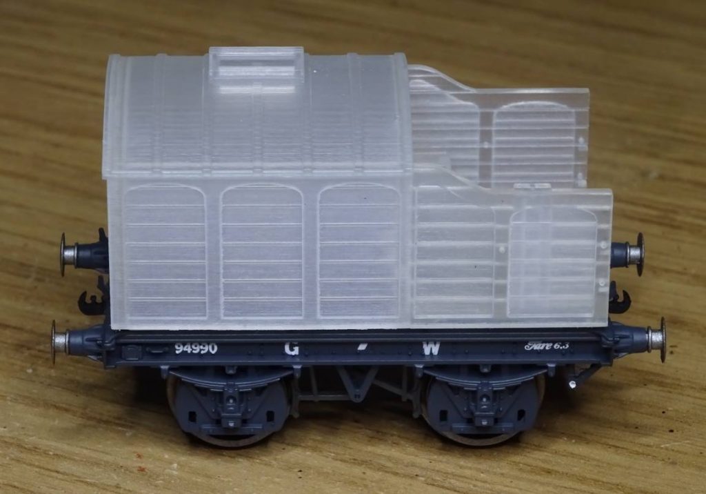 00 Scale LNWR Brake Van (Early Version)