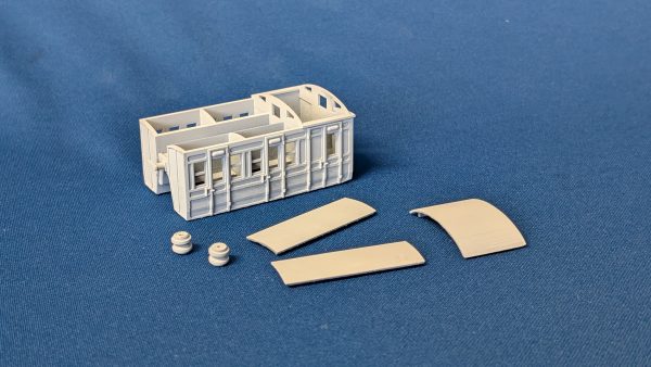00 Scale Listowel Lartigue Brake Coach
