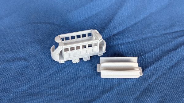 N Gauge Freelance Horse Tram (free-rolling or motorised) - Image 2