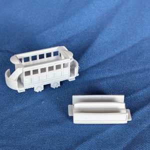 N Gauge Freelance Horse Tram (free-rolling or motorised)
