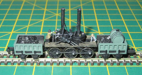 N Gauge LMR Twin Sisters Loco Scratch Aid - Image 2