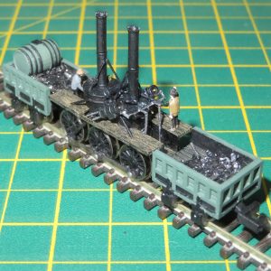 N Gauge LMR Twin Sisters Loco Scratch Aid