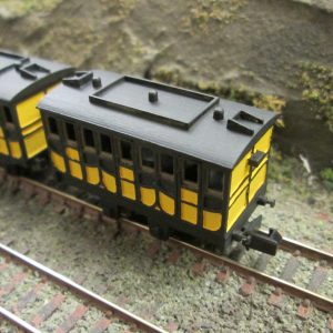 N Gauge Liverpool & Manchester Railway 1st Coach (Motorised V1 & V2)