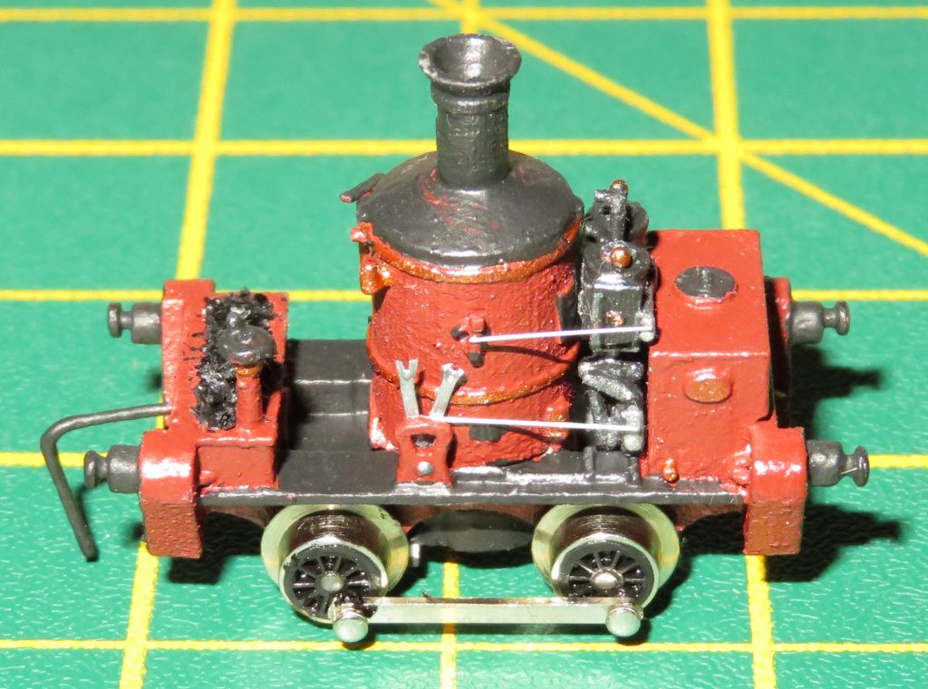 N Gauge Head Wrightson Coffee Pot Shunter