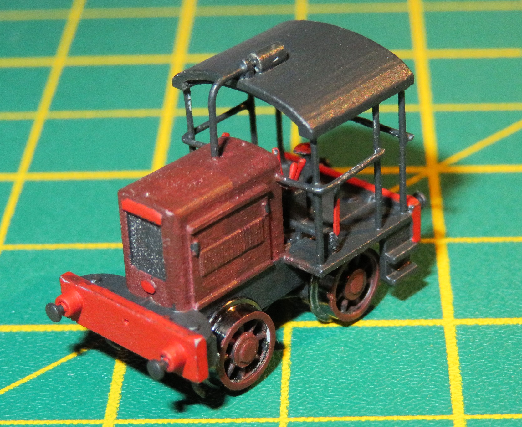 N Gauge Hunslet Diesel ‘Sweet Pea’ (aka ‘Courage’)